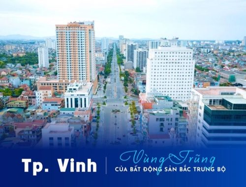 Thành phố Vinh trở thành điểm sáng đầu tư bất động sản cuối năm 2022 - Ảnh báo Nghệ An.